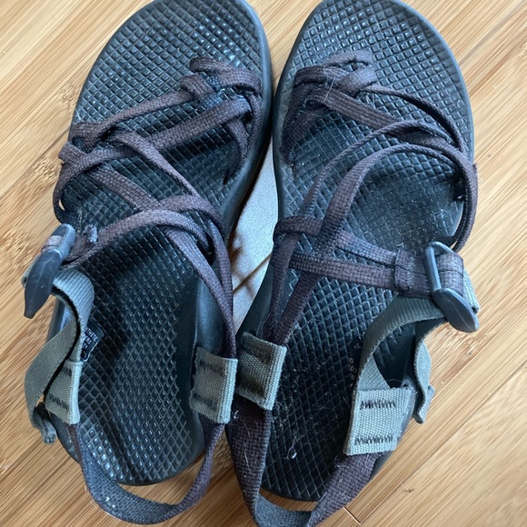 Chacos black double strap W6 - Picture 1 of 7